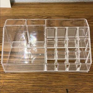 The Container Store Transparent Makeup Organizer